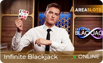 Infinite Blackjack online tanpa batas pemain di Areaslots.